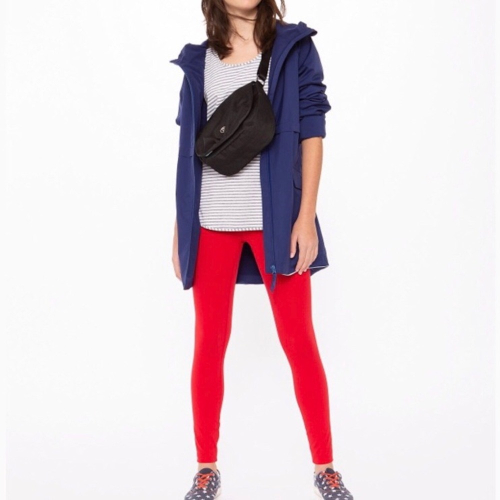 IVVIVA by Lululemon Red Rhythmic Leggings